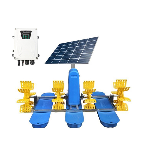 Aireador solar de rueda de paletas