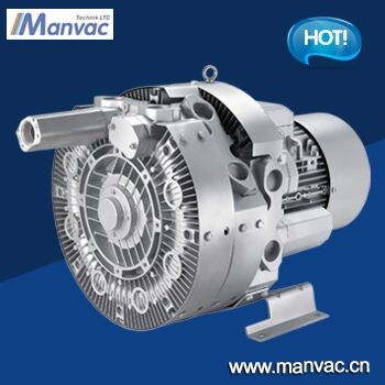 Three stage ring blower