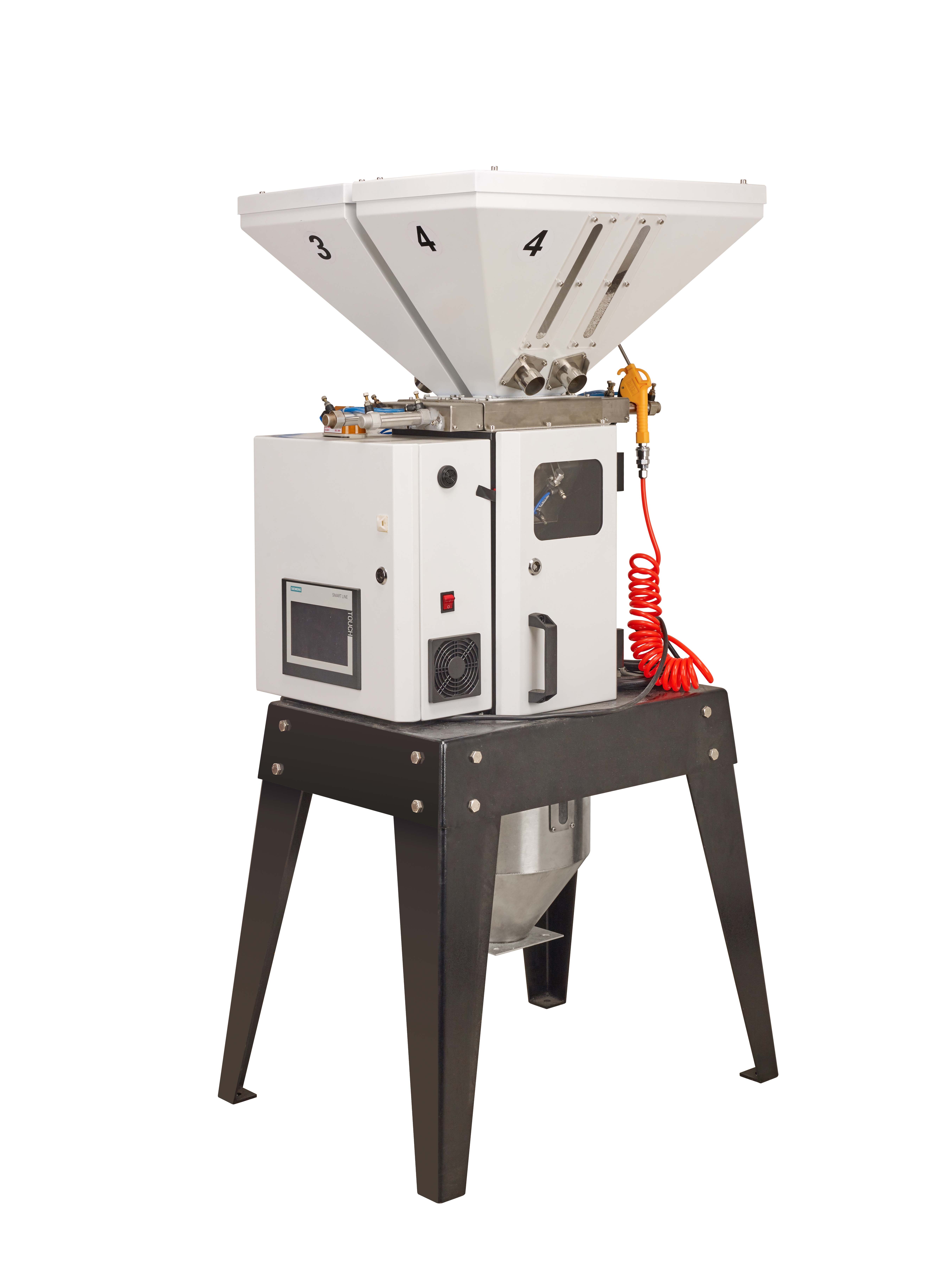 Weighing mixer